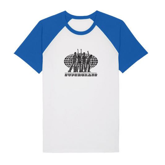 Distressed Disco Logo Raglan Tee